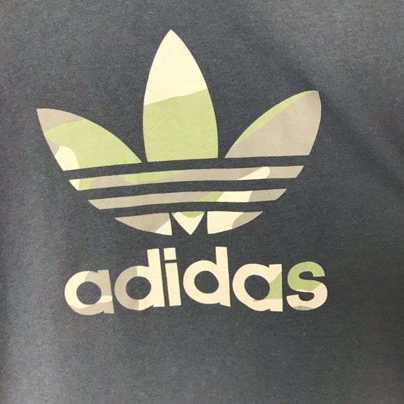 NEW Adidas Camouflage Trefoil Tee - Picture 3 of 4